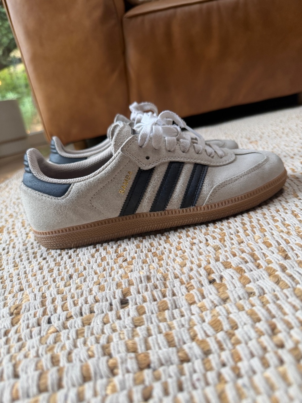 adidas Samba ADV Alumina, Core Black, & Gum Skate